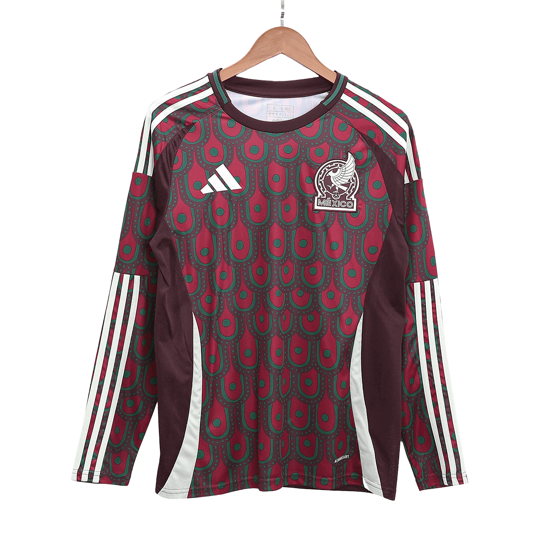 Jersey México Long Sleeve Home 2024/2025