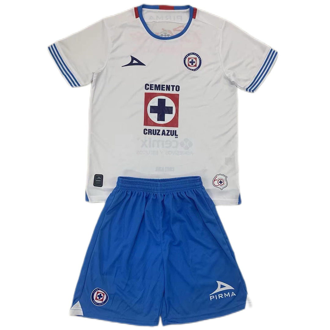Kids Kit Cruz Azul Away 2024/2025