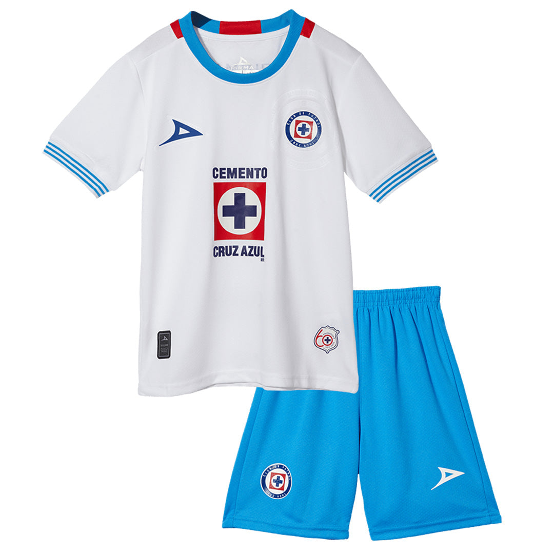 Kids Kit Cruz Azul Away 2024/2025