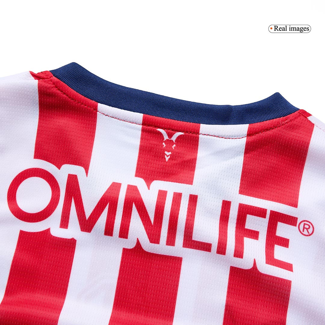 Kids KIT Chivas de Guadalajara Home Jersey 2024/25