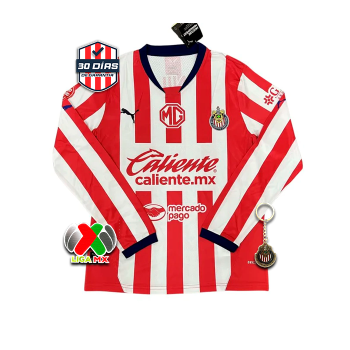 Chivas de Guadalajara Home Long Sleeve Fan Jersey 2024/25