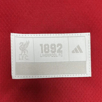 Liverpool 25/26  Home Jersey - Version Baseball