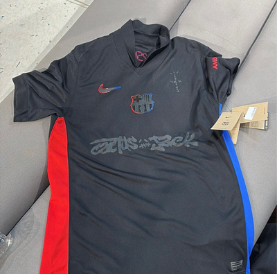 Barcelona X Travis Scott 24/25 Il Home Jersey - Fan Version