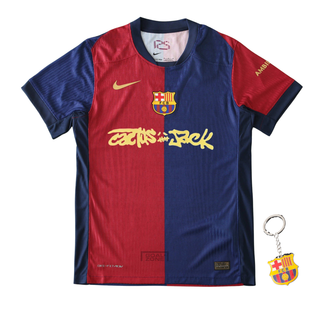 Barcelona X Travis Scott 24/25 I Home Jersey - Fan Version