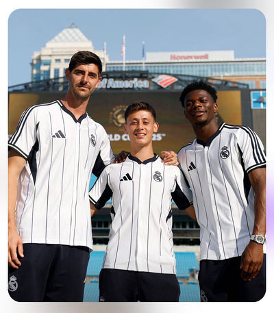 Real Madrid Home Jersey 2025/26 - Baseball