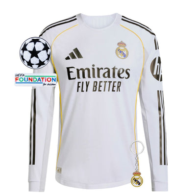 Real Madrid 25/26 I Home Jersey - long sleev