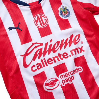 Kids KIT Chivas de Guadalajara Home Jersey 2024/25