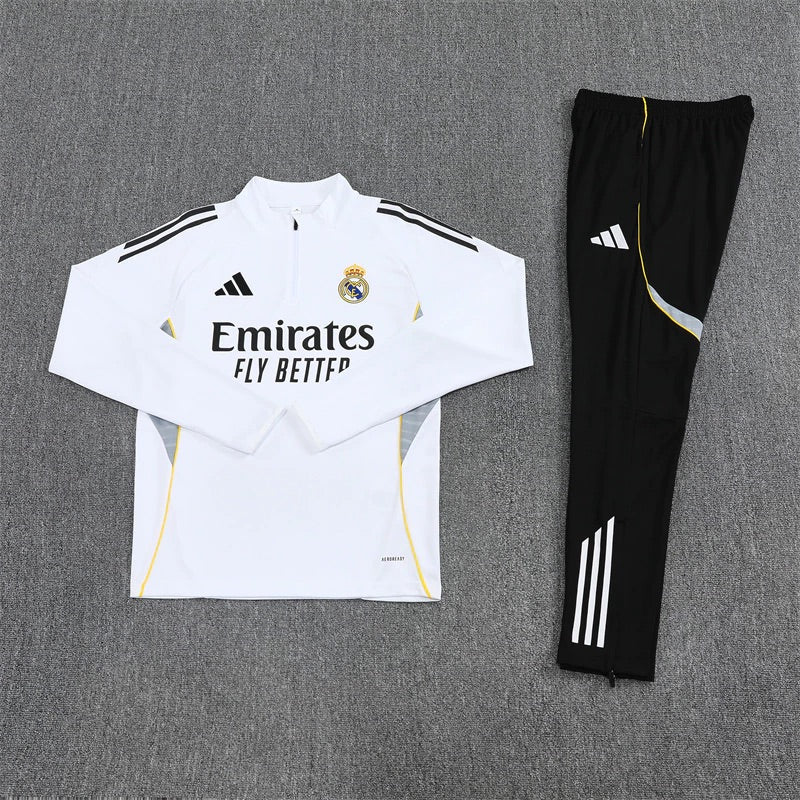 Real Madrid Home Jersey 2025/2026 - Jacket White