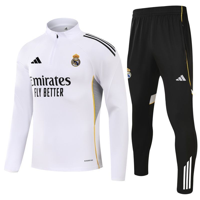 Real Madrid Home Jersey 2025/2026 - Jacket White