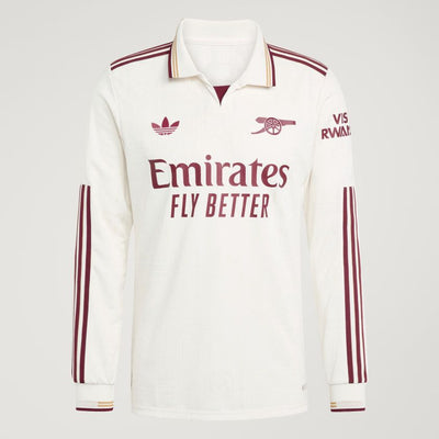 Arsenal 25/26 Jersey - Version Fan - Long Sleeve