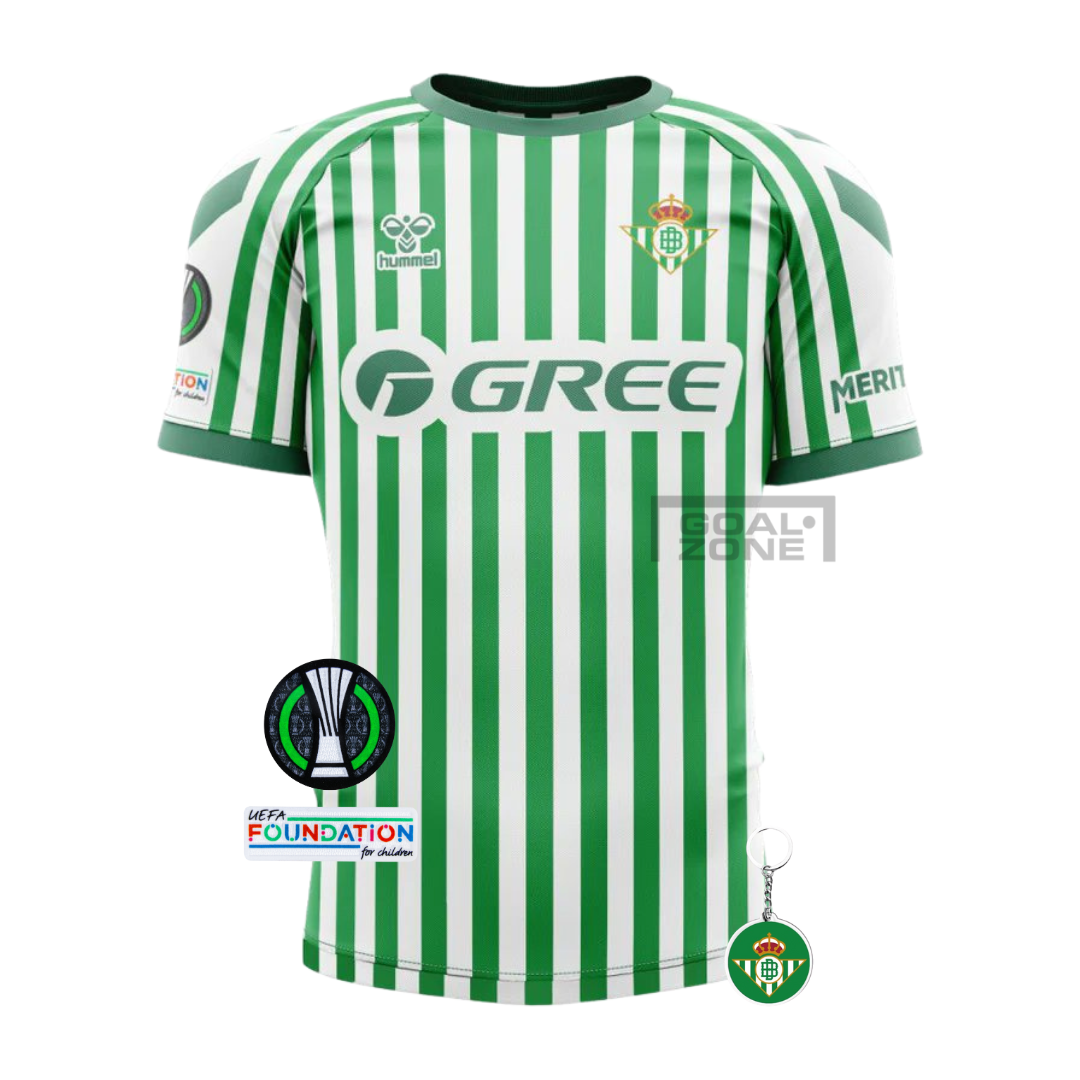 Real Betis Home Jersey 2024/2025 Conference League Final