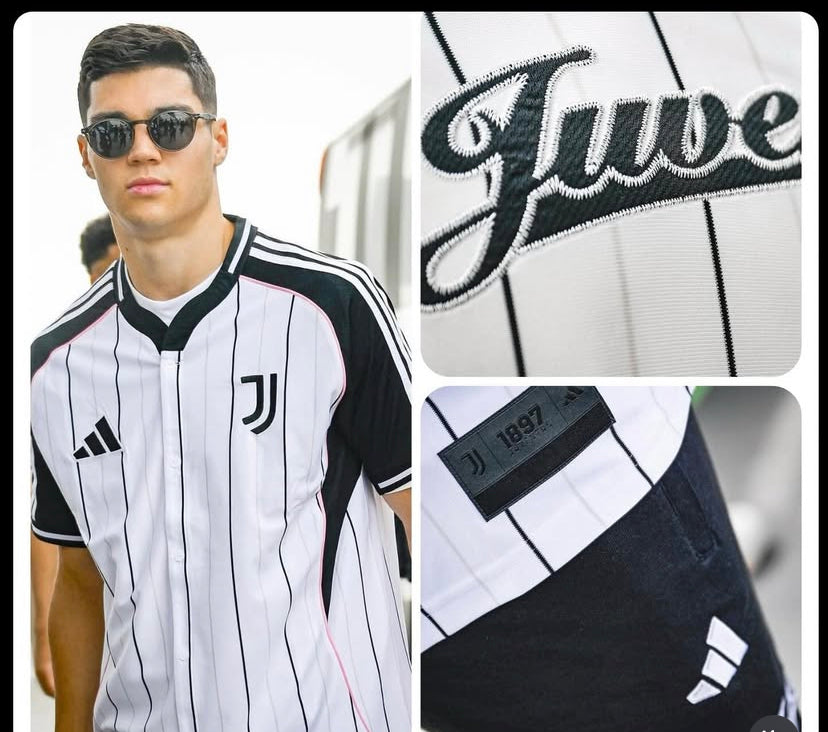 Juventus Home Jersey 2025/2026 - Baseball