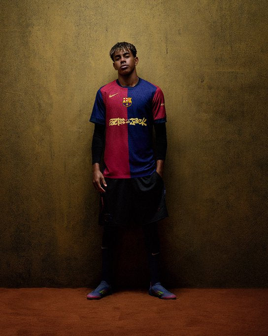 Barcelona X Travis Scott 24/25 I Home Jersey - Player Version