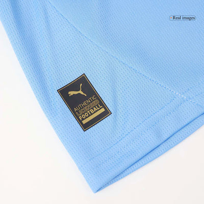 Kids Manchester City Home Kit 2024/2025 - White Blue