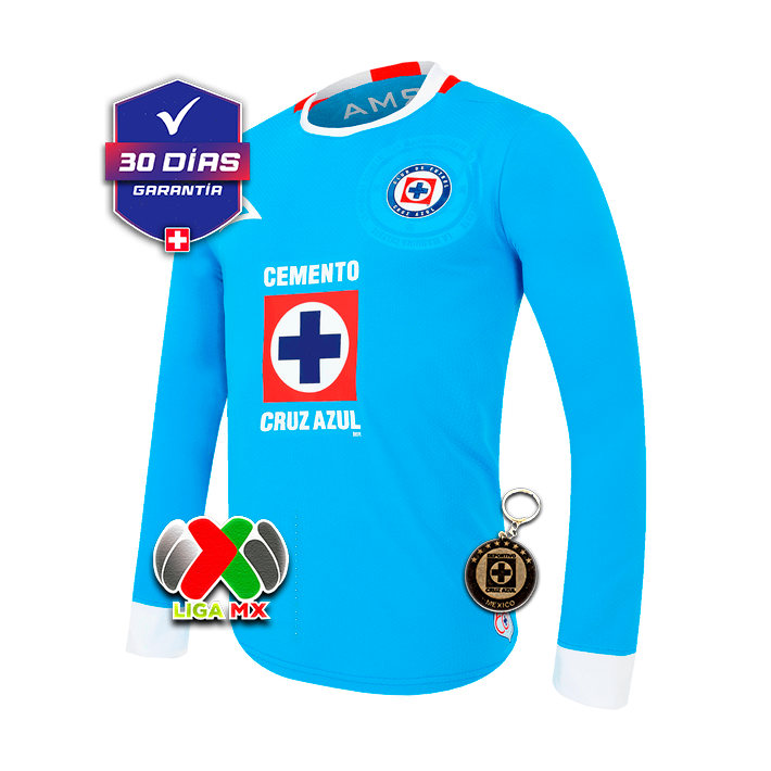 Cruz Azul Long Sleeve Home Jersey 2024/25