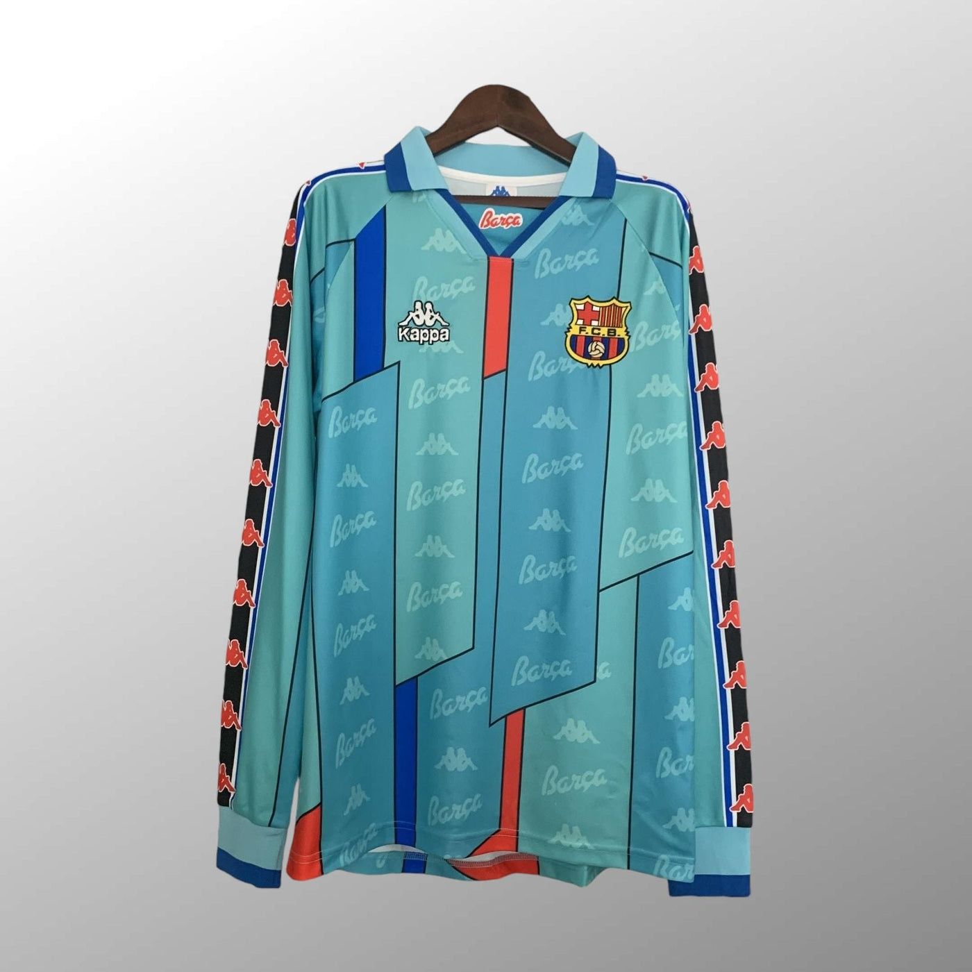 Barcelona Retro Away Jersey 1996/1997 - Long Sleeve