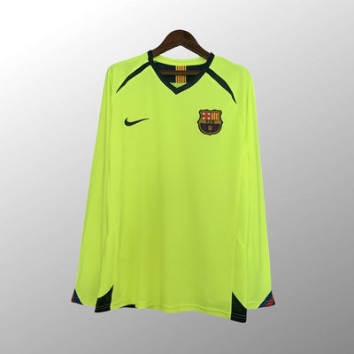 Barcelona Retro Away Jersey 2005/2006 - Long Sleeve