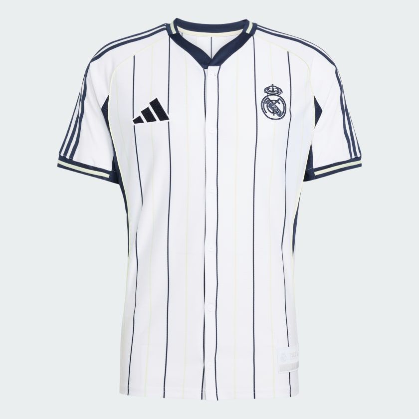 Real Madrid Home Jersey 2025/26 - Baseball