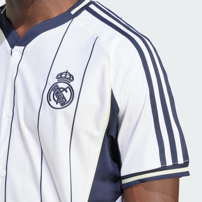Real Madrid Home Jersey 2025/26 - Baseball