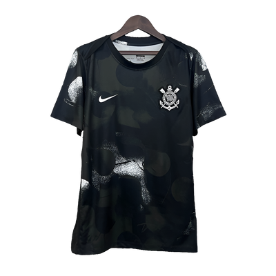 Corinthians 25/26 Training Jersey - Black - Fan Version