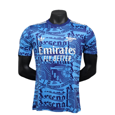 Arsenal 25/26 Pre-Match Jersey - Blue - Player Version