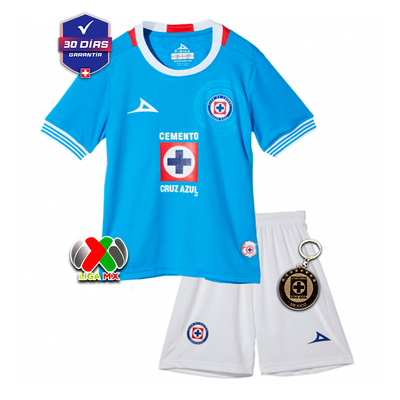 Kids Kit Cruz Azul Home 2024/2025