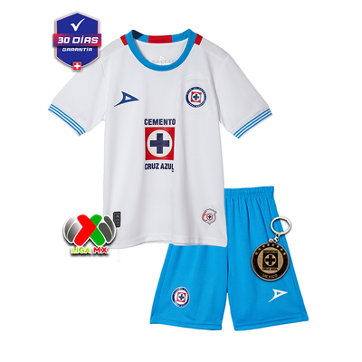 Kids Kit Cruz Azul Away 2024/2025